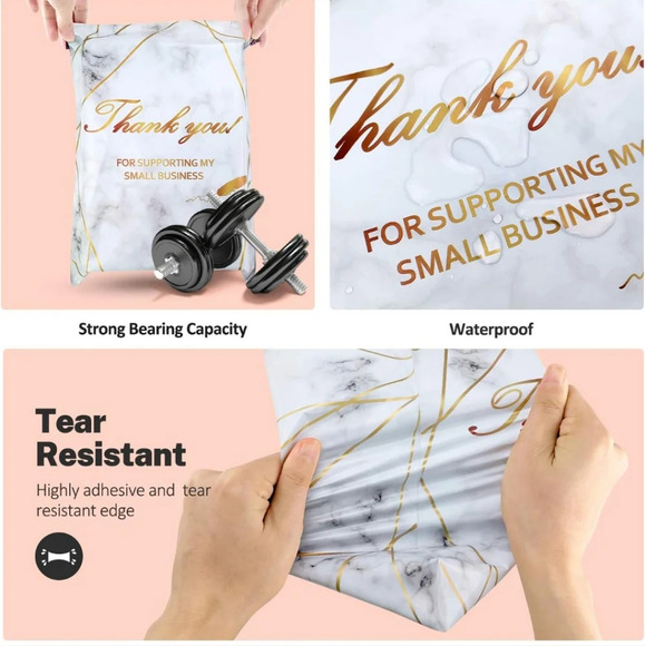 100 Pack Poly Mailers 10x13, Cute Packaging Envelope Mailers Polymailers Packagi - Picture 4 of 6